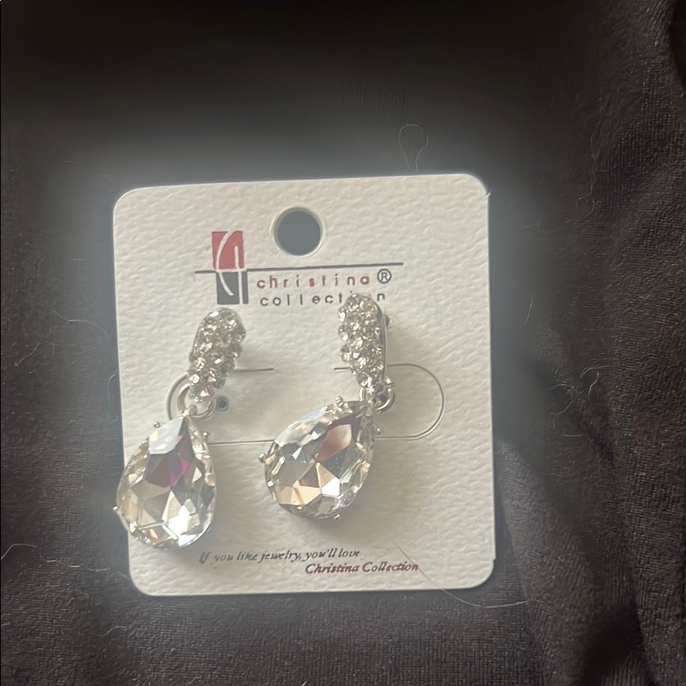 Silver Drop Earrings